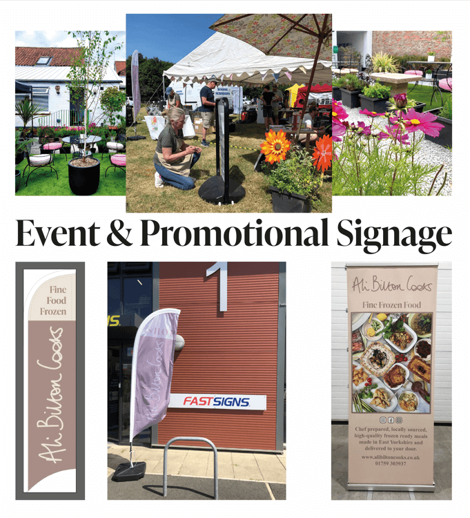 Events & Promotional Signage